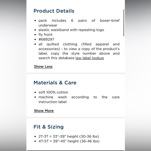 NWT boys Boxer-Briefs pack - Picture 2 of 4